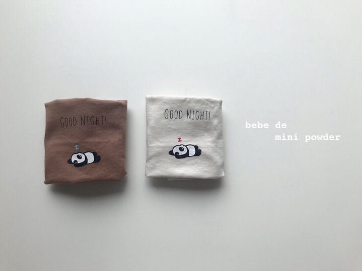 MINI POWDER - Korean Children Fashion - #Kfashion4kids - Panda Sleeveless Tee - 6
