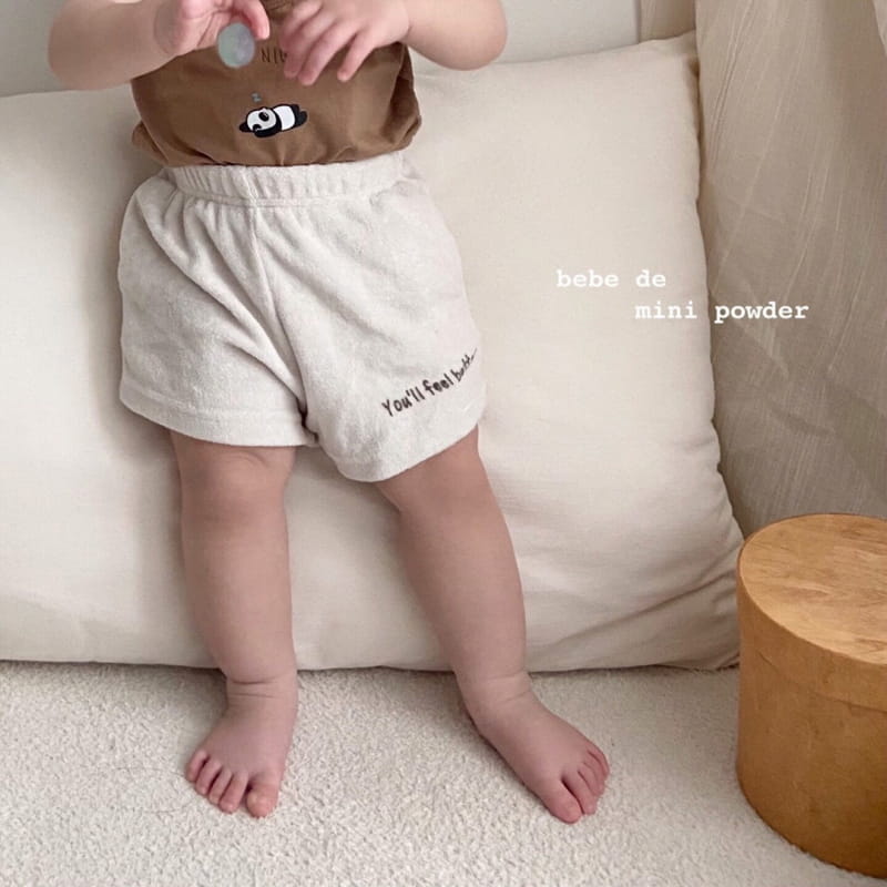 MINI POWDER - Korean Children Fashion - #Kfashion4kids - Lettering Shorts - 11