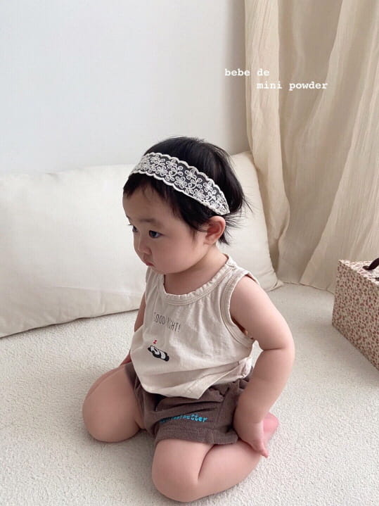 MINI POWDER - Korean Children Fashion - #Kfashion4kids - Lettering Shorts - 7