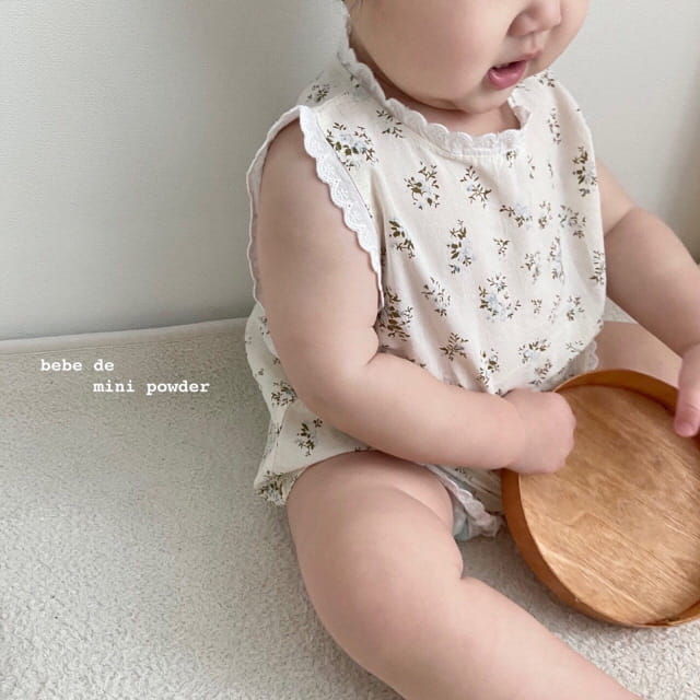 MINI POWDER - Korean Children Fashion - #Kfashion4kids - Lace Frill Top Bottom Set - 6