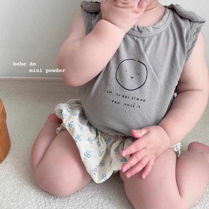 MINI POWDER - Korean Children Fashion - #Kfashion4kids - Cutting Shoulder Botton Tee - 11