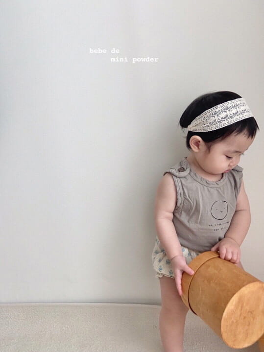 MINI POWDER - Korean Children Fashion - #Kfashion4kids - Cutting Shoulder Botton Tee - 12