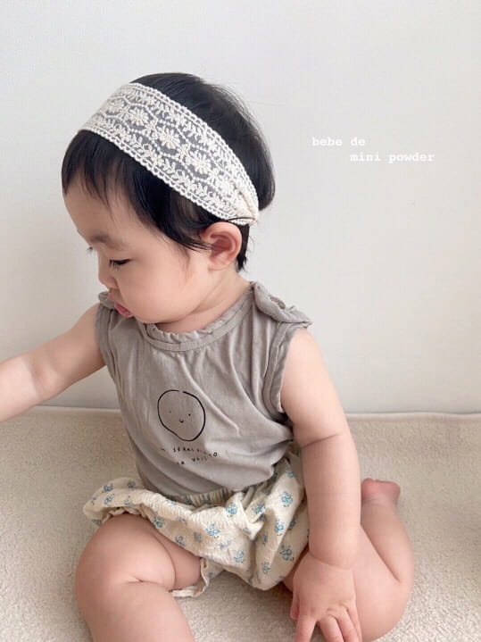MINI POWDER - Korean Children Fashion - #Kfashion4kids - Cutting Shoulder Botton Tee - 6