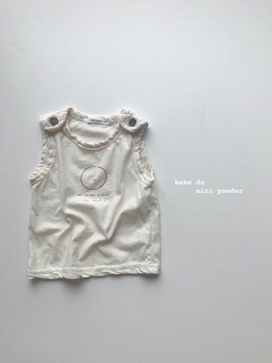 MINI POWDER - Korean Children Fashion - #Kfashion4kids - Cutting Shoulder Botton Tee - 9
