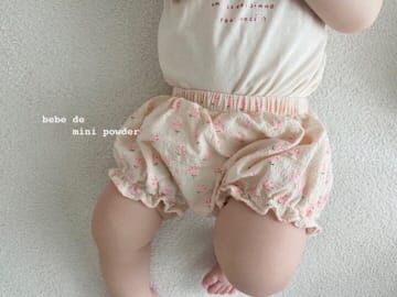 MINI POWDER - Korean Children Fashion - #Kfashion4kids - Floral Bloomers - 2