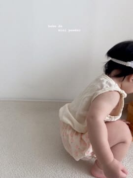 MINI POWDER - Korean Children Fashion - #Kfashion4kids - Floral Bloomers - 4