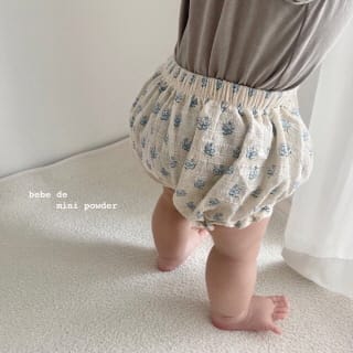 MINI POWDER - Korean Children Fashion - #Kfashion4kids - Floral Bloomers - 7