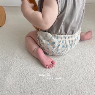 MINI POWDER - Korean Children Fashion - #Kfashion4kids - Floral Bloomers - 8