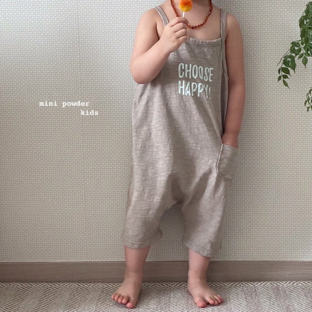 MINI POWDER - Korean Children Fashion - #Kfashion4kids - Slap Jumpsuit - 5
