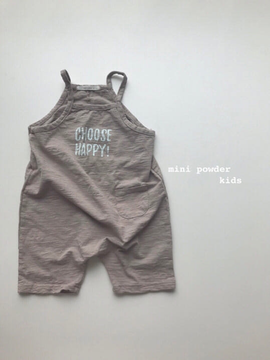 MINI POWDER - Korean Children Fashion - #Kfashion4kids - Slap Jumpsuit - 8