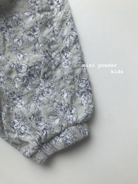 MINI POWDER - Korean Children Fashion - #Kfashion4kids - Flower Sausage Pants - 10