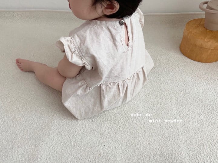 MINI POWDER - Korean Children Fashion - #Kfashion4kids - Apron Bodysuit - 11