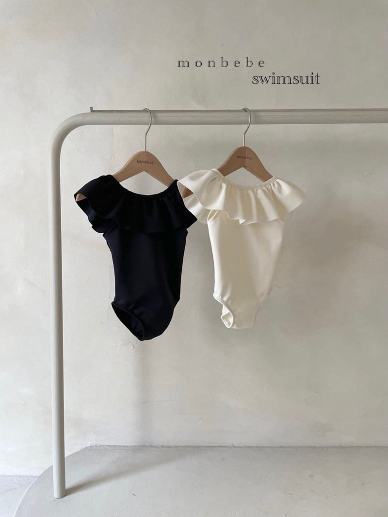 MONBEBE - Korean Children Fashion - #Kfashion4kids - Roro Swimsuit with bonnet - 5