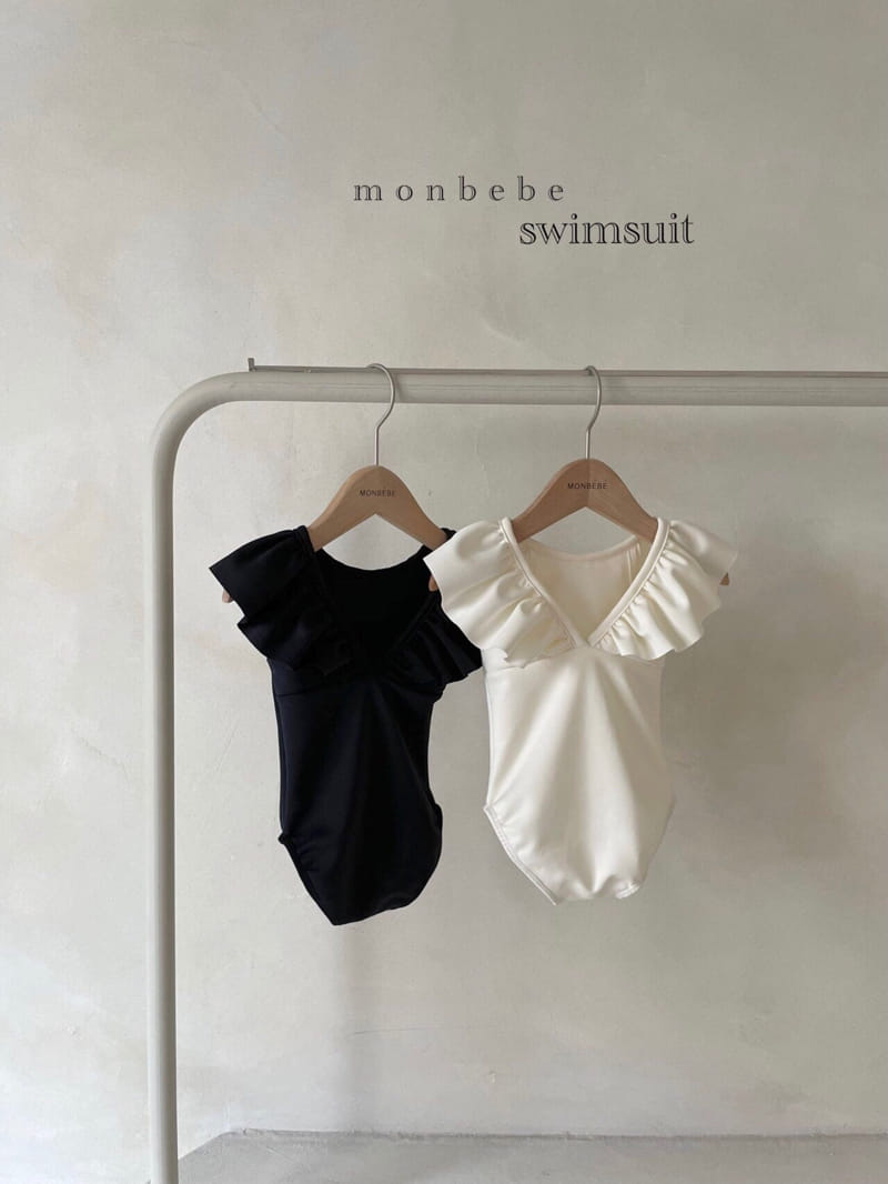 MONBEBE - Korean Children Fashion - #Kfashion4kids - Roro Swimsuit with bonnet - 6