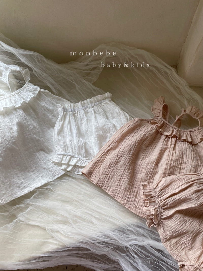 MONBEBE - Korean Children Fashion - #Kfashion4kids - Jully Top Bottom Set - 3