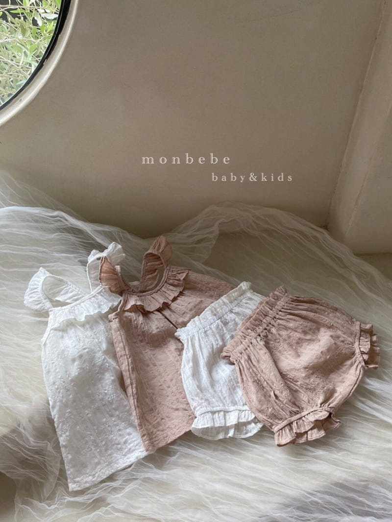 MONBEBE - Korean Children Fashion - #Kfashion4kids - Jully Top Bottom Set - 4
