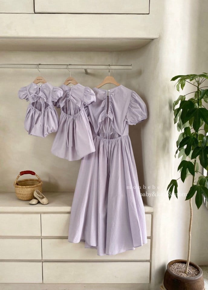 MONBEBE - Korean Children Fashion - #Kfashion4kids - Sole One-piece with Mom - 12
