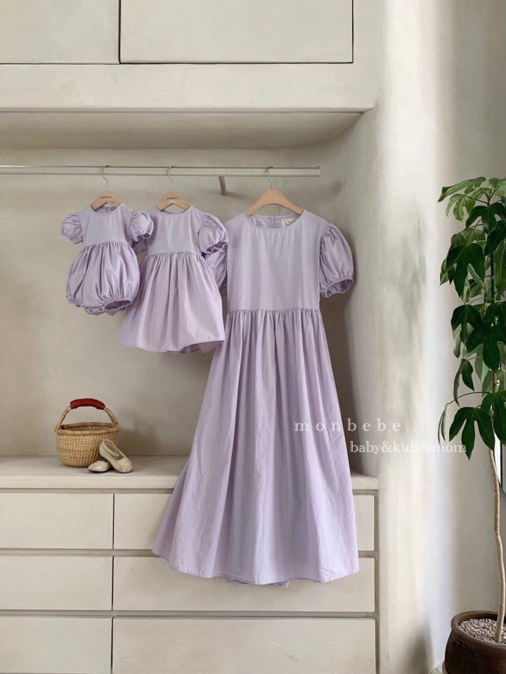 MONBEBE - Korean Children Fashion - #Kfashion4kids - Sole One-piece with Mom - 4