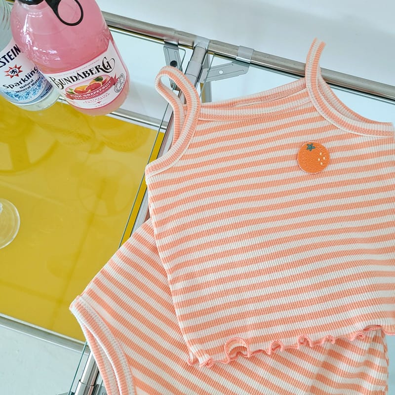 MOS BEBE - Korean Children Fashion - #Kfashion4kids - Sweet Top Bottom Set - 7