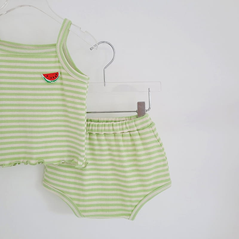 MOS BEBE - Korean Children Fashion - #Kfashion4kids - Sweet Top Bottom Set - 9