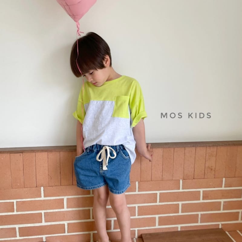 MOS BEBE - Korean Children Fashion - #Kfashion4kids - Color Pocket Tee - 5