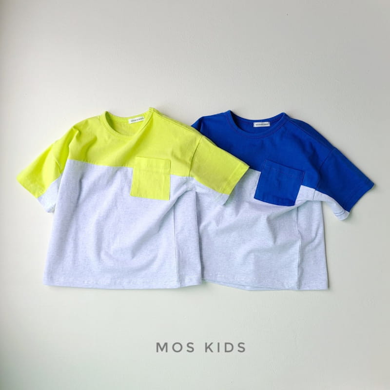 MOS BEBE - Korean Children Fashion - #Kfashion4kids - Color Pocket Tee - 7