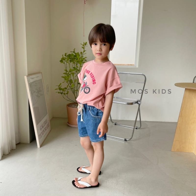 MOS BEBE - Korean Children Fashion - #Kfashion4kids - Riding Snoopy Tee