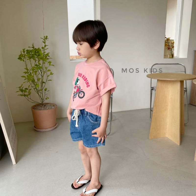 MOS BEBE - Korean Children Fashion - #Kfashion4kids - Riding Snoopy Tee - 3