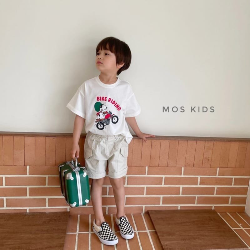 MOS BEBE - Korean Children Fashion - #Kfashion4kids - Riding Snoopy Tee - 5