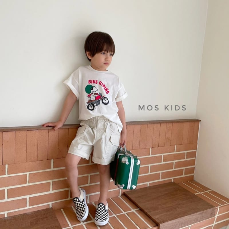 MOS BEBE - Korean Children Fashion - #Kfashion4kids - Riding Snoopy Tee - 7
