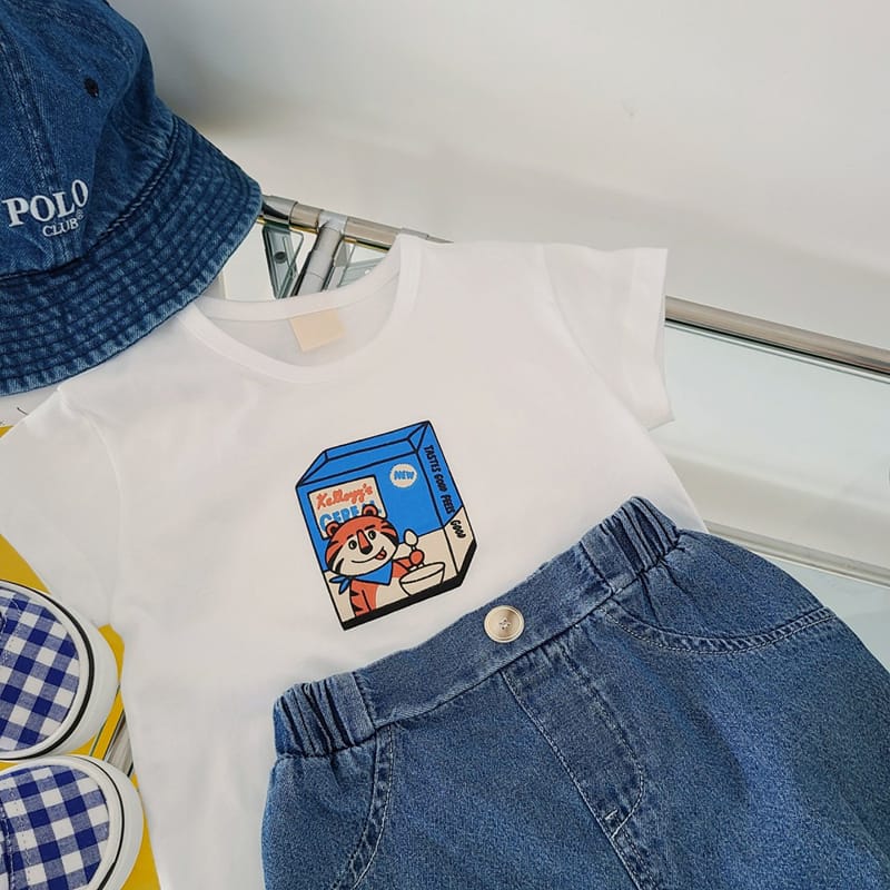MOS BEBE - Korean Children Fashion - #Kfashion4kids - Denim Bloomer - 8