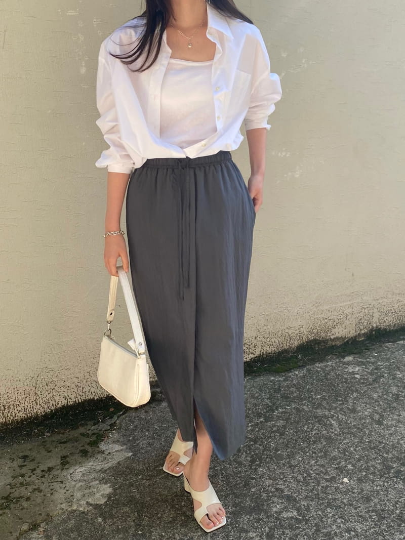 MSTORY - Korean Children Fashion - #Kfashion4kids - Crunch Skirt - 3