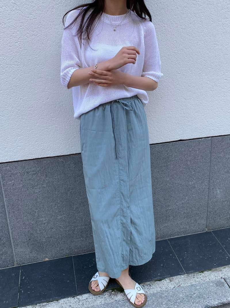 MSTORY - Korean Children Fashion - #Kfashion4kids - Crunch Skirt - 4