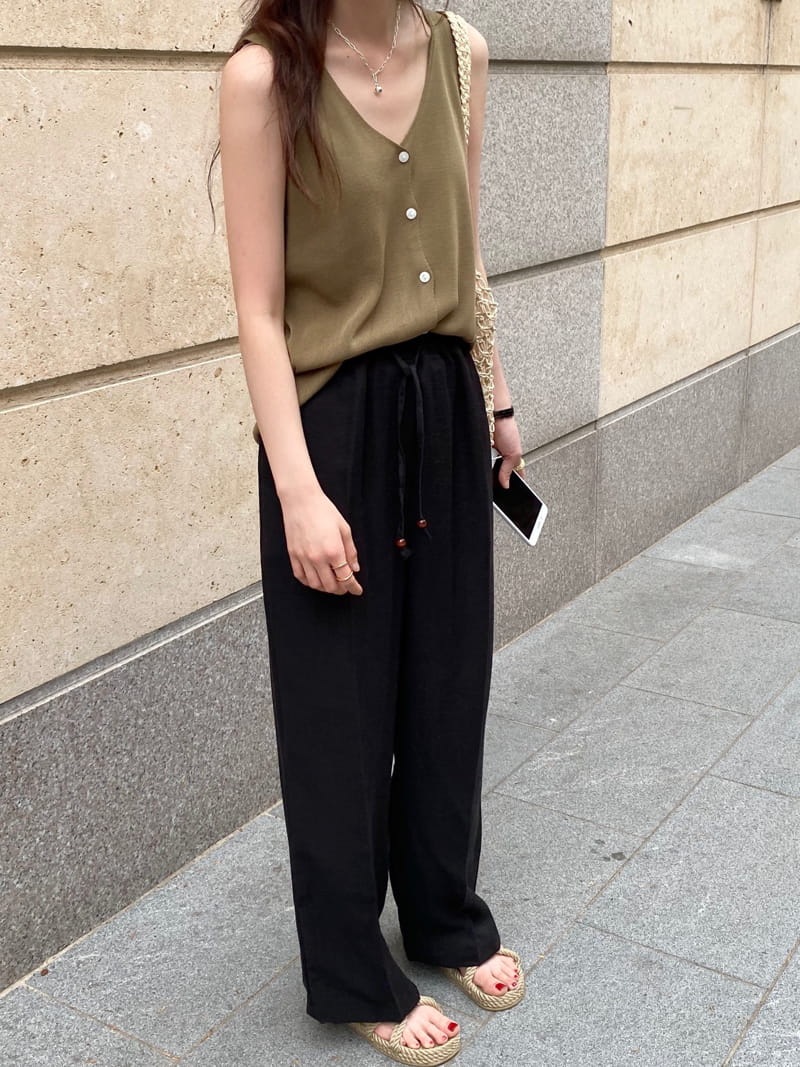 MSTORY - Korean Children Fashion - #Kfashion4kids - Button Sleeveless - 2