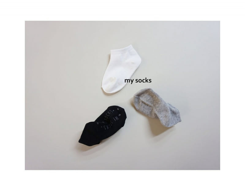 MY SOCKS - Korean Children Fashion - #Kfashion4kids - Mountain Cabin Socks [set of 3]