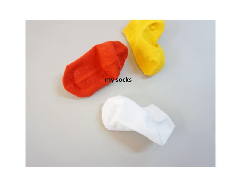 MY SOCKS - Korean Children Fashion - #Kfashion4kids - Farm Farm Socks [set of 3] - 5