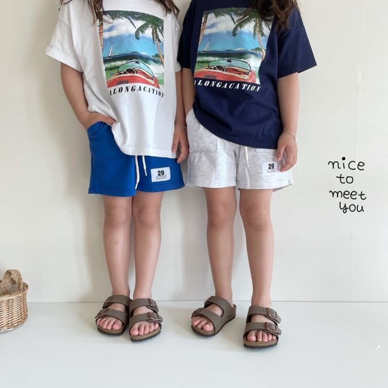 NICE TO MEET YOU - Korean Children Fashion - #Kfashion4kids - Summer Tee - 11