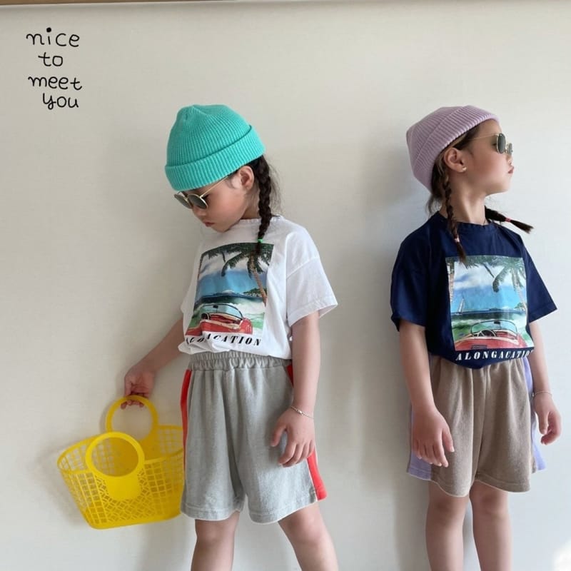 NICE TO MEET YOU - Korean Children Fashion - #Kfashion4kids - Summer Tee - 12