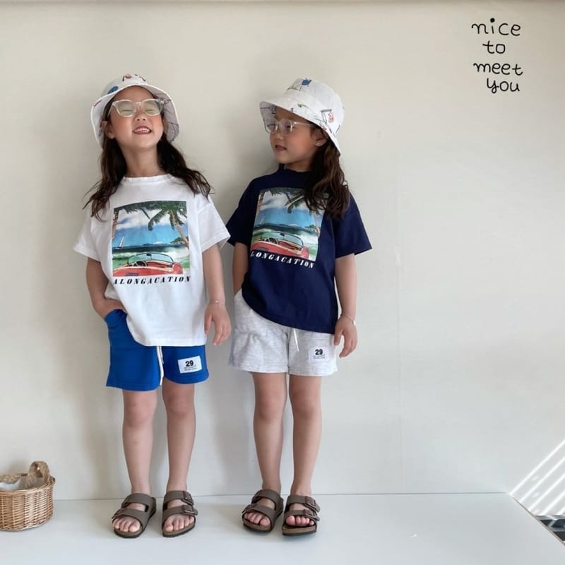 NICE TO MEET YOU - Korean Children Fashion - #Kfashion4kids - Summer Tee - 3