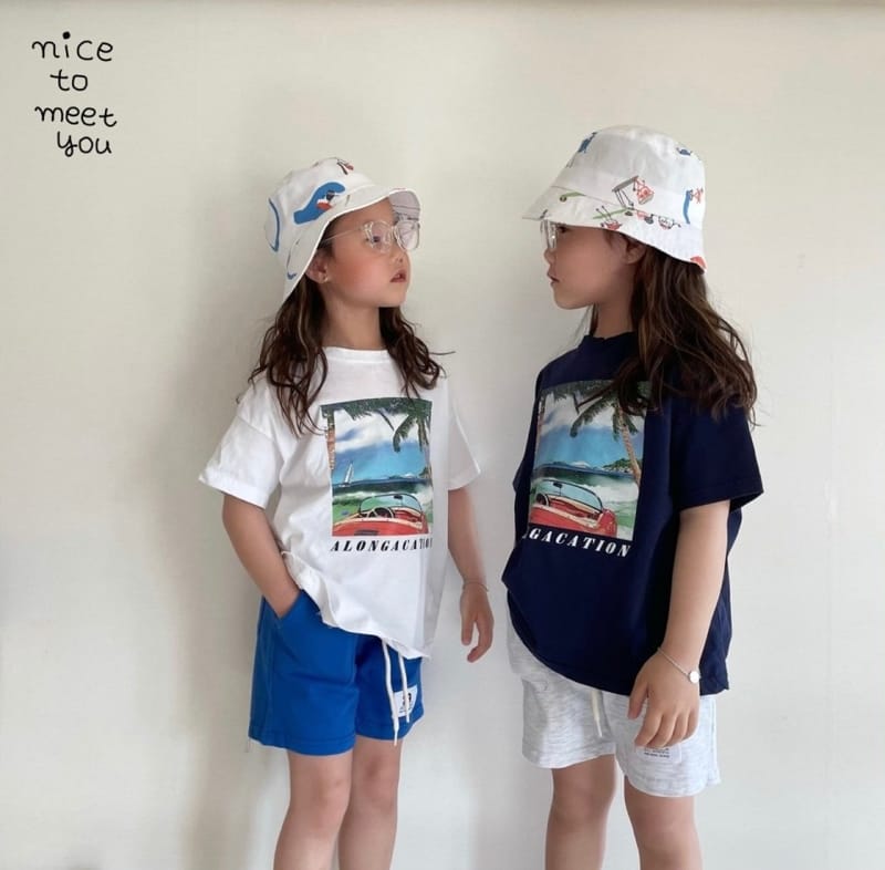 NICE TO MEET YOU - Korean Children Fashion - #Kfashion4kids - Summer Tee - 4