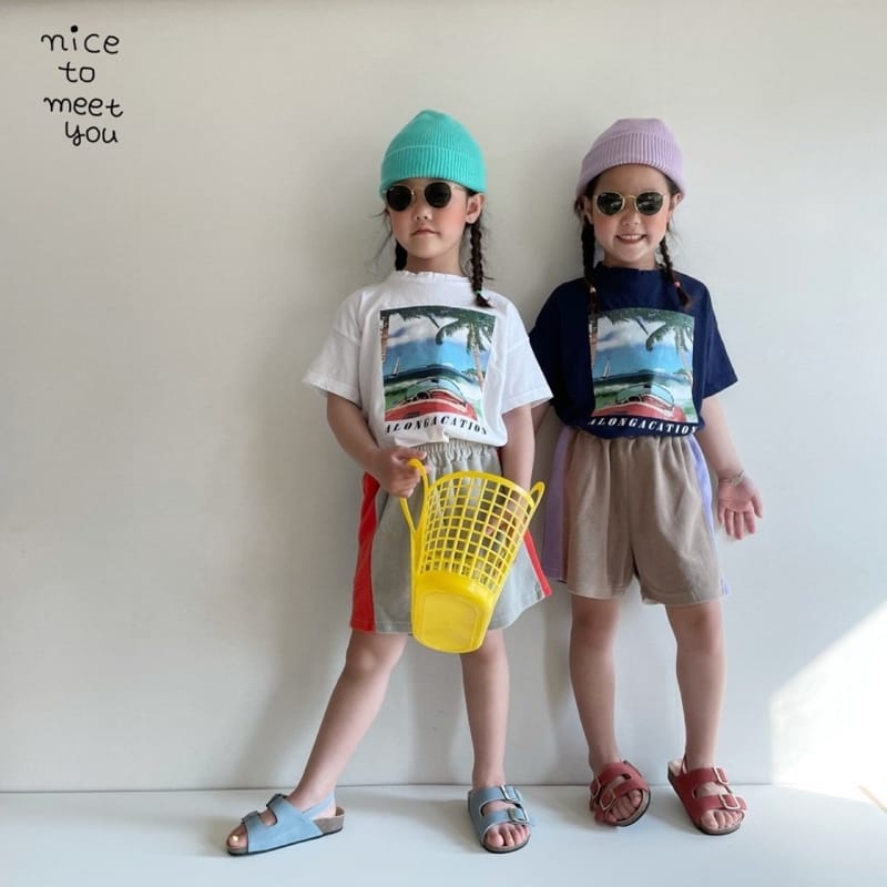 NICE TO MEET YOU - Korean Children Fashion - #Kfashion4kids - Summer Tee - 7