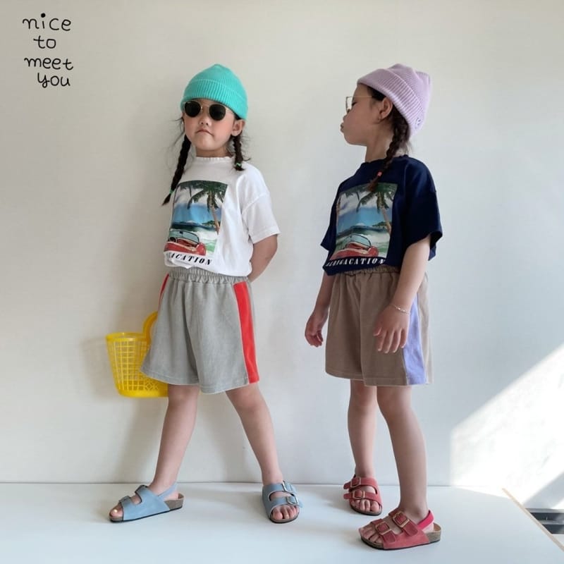 NICE TO MEET YOU - Korean Children Fashion - #Kfashion4kids - Summer Tee - 8