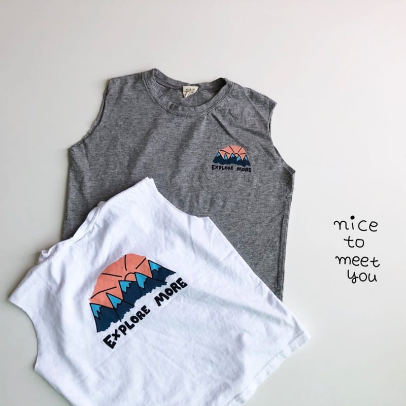 NICE TO MEET YOU - Korean Children Fashion - #Kfashion4kids - More Sleeveless - 4