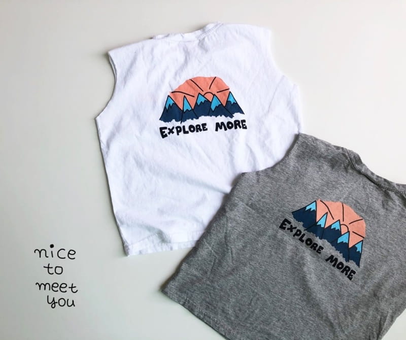 NICE TO MEET YOU - Korean Children Fashion - #Kfashion4kids - More Sleeveless - 9