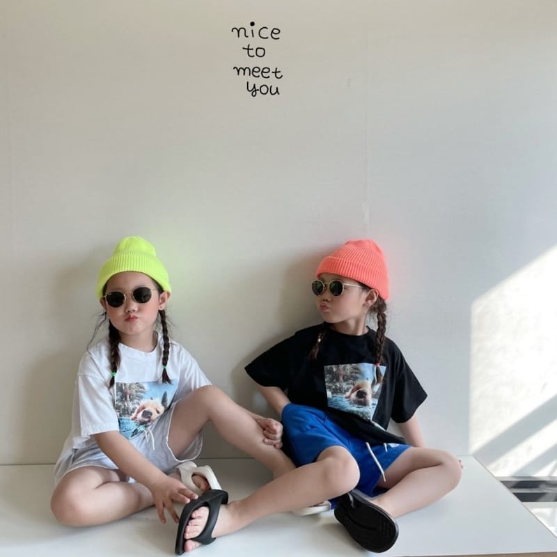 NICE TO MEET YOU - Korean Children Fashion - #Kfashion4kids - Puppy Tee - 10