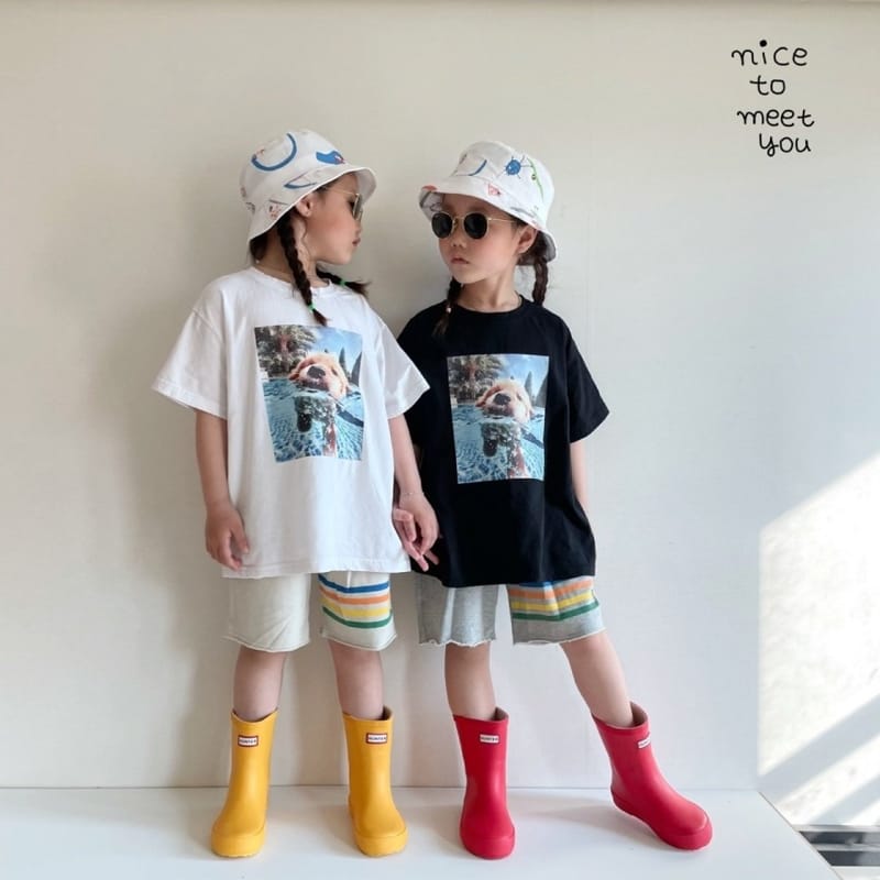 NICE TO MEET YOU - Korean Children Fashion - #Kfashion4kids - Puppy Tee - 11