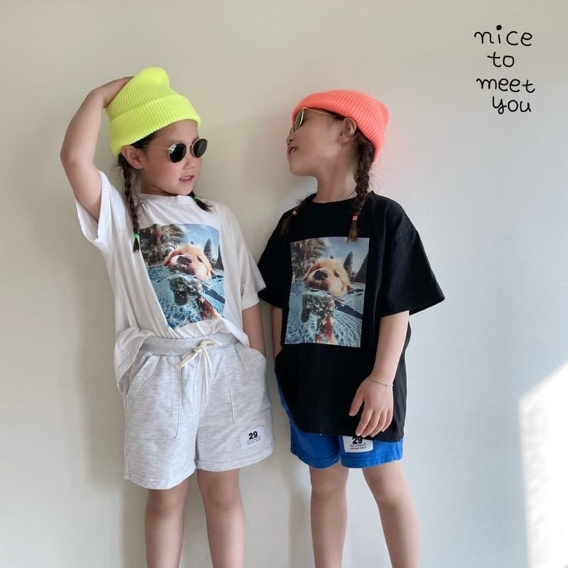 NICE TO MEET YOU - Korean Children Fashion - #Kfashion4kids - Puppy Tee - 3