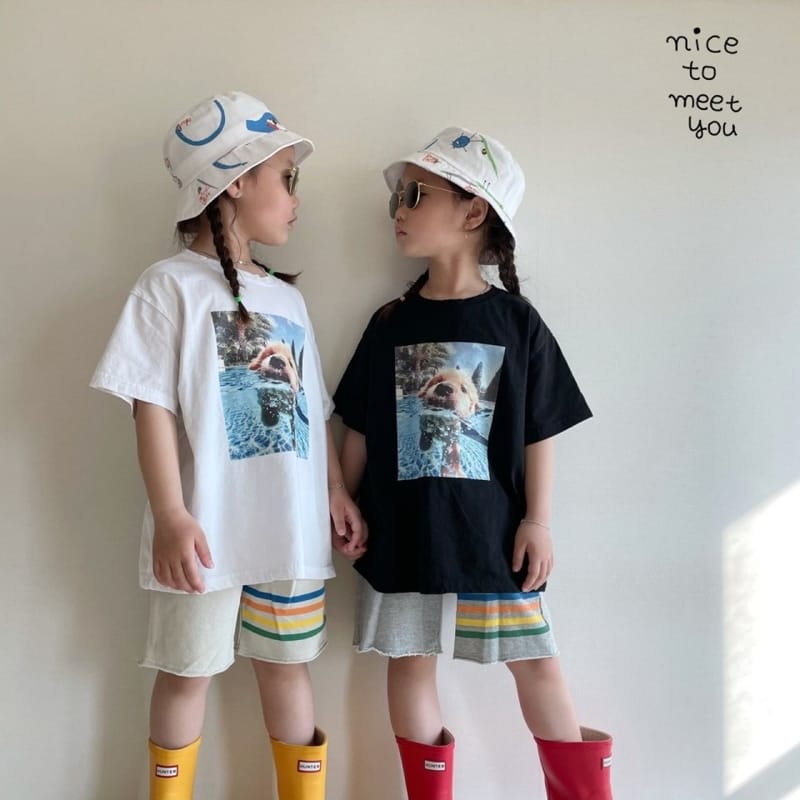 NICE TO MEET YOU - Korean Children Fashion - #Kfashion4kids - Puppy Tee - 6