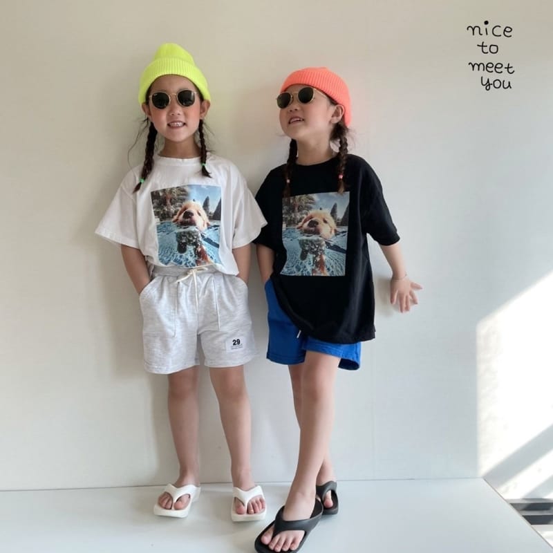 NICE TO MEET YOU - Korean Children Fashion - #Kfashion4kids - Puppy Tee - 8