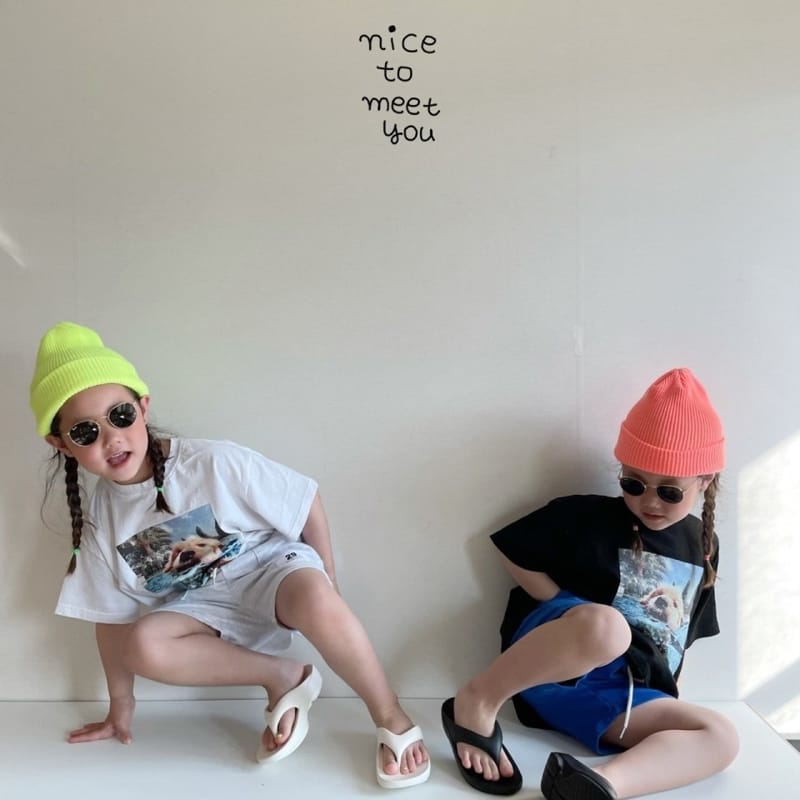 NICE TO MEET YOU - Korean Children Fashion - #Kfashion4kids - Puppy Tee - 9